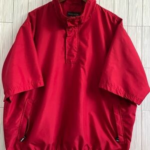 Tres Bien Red Windbreaker Jacket